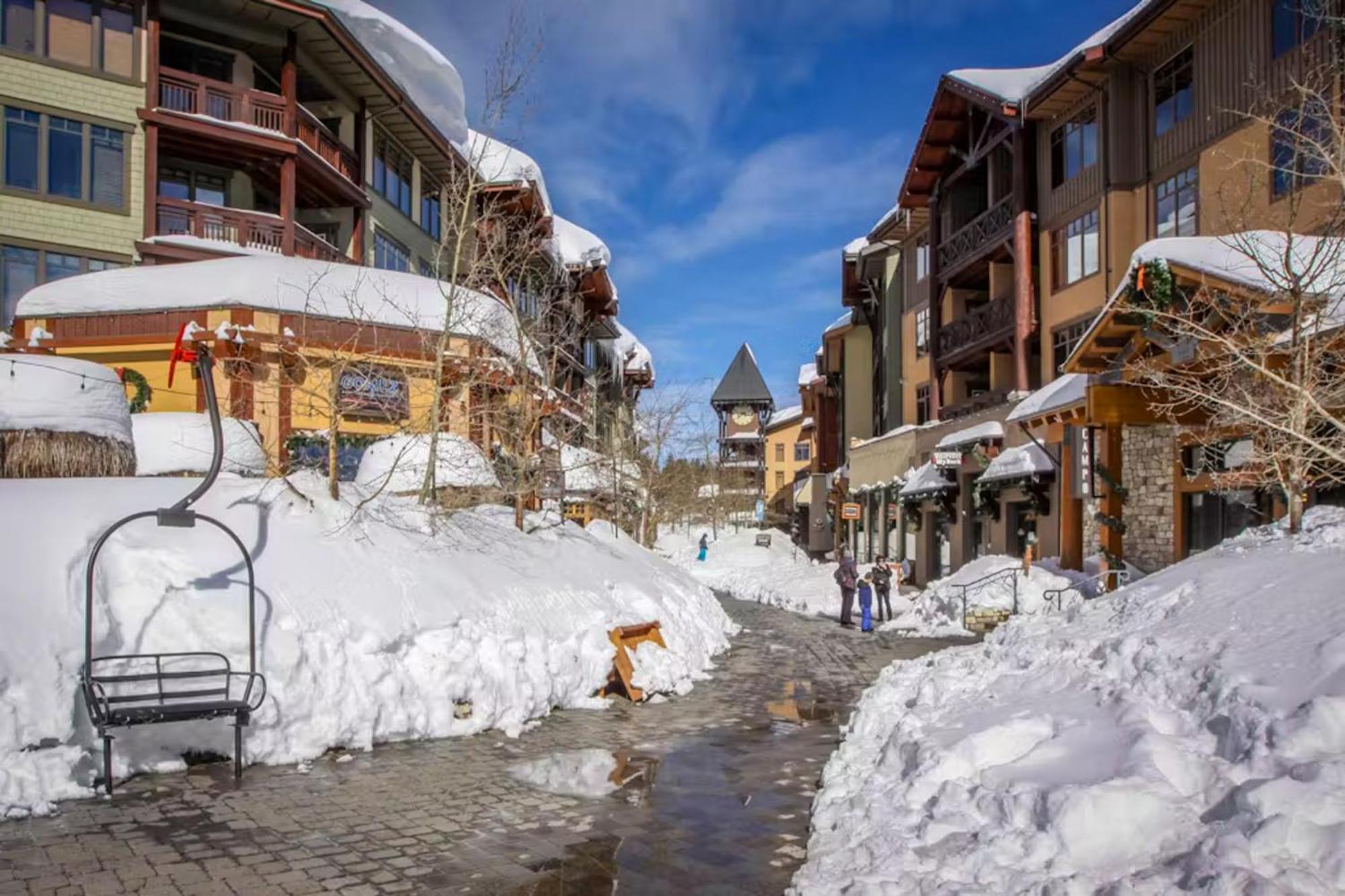 La Vista Blanc Apartamento Mammoth Lakes Exterior foto